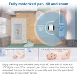 دوربین اتاق کودک وی تک مدل RM7764-2HD
